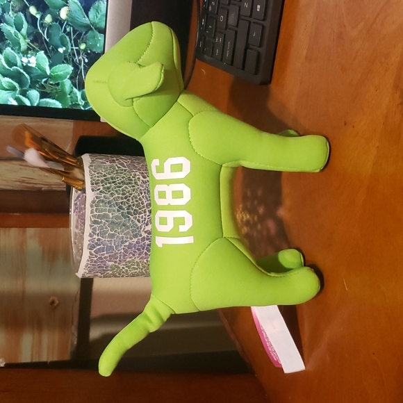 PINK VS 1986 lime green pup - Picture 1 of 3